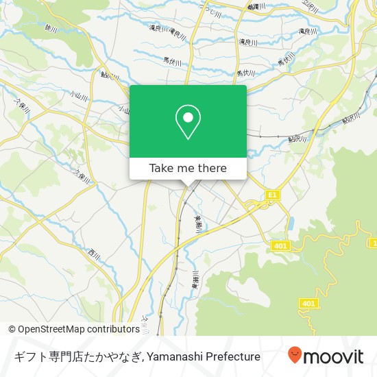 ギフト専門店たかやなぎ map