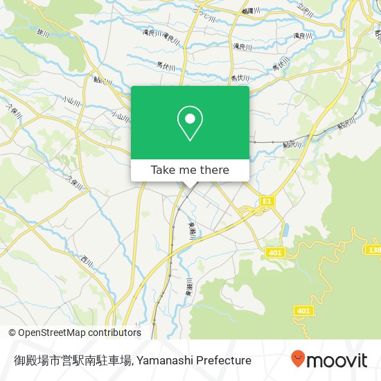 御殿場市営駅南駐車場 map