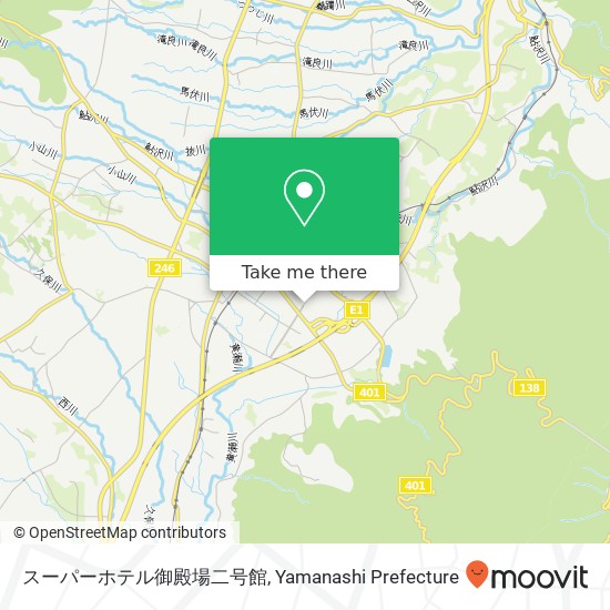 スーパーホテル御殿場二号館 map