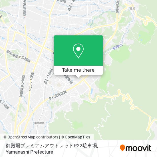 How To Get To 御殿場プレミアムアウトレットp22駐車場 In 御殿場市 By Bus
