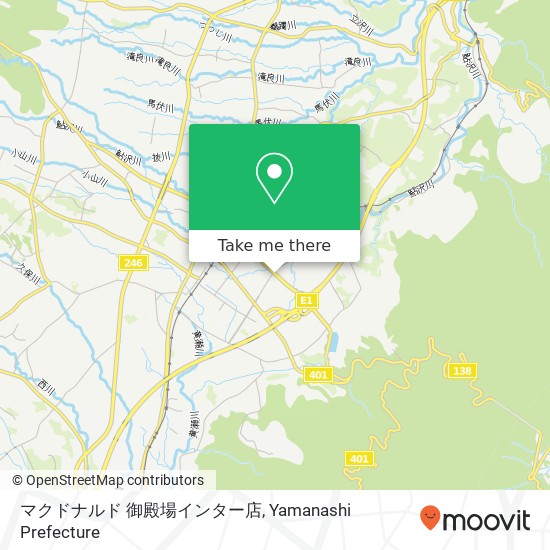 マクドナルド 御殿場インター店 map