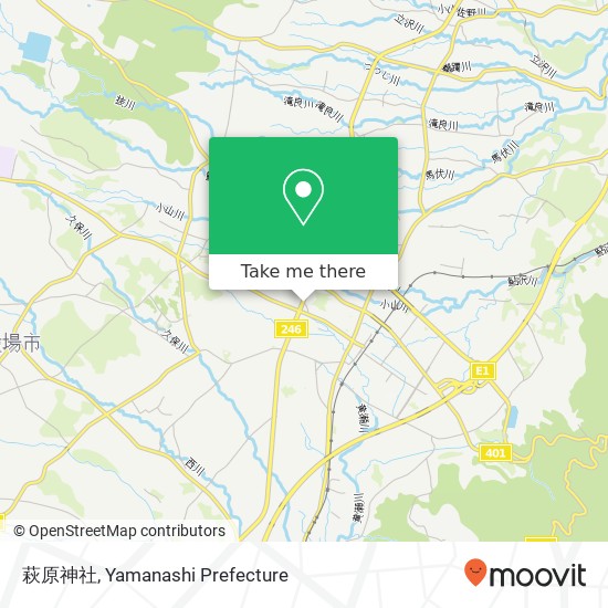 萩原神社 map