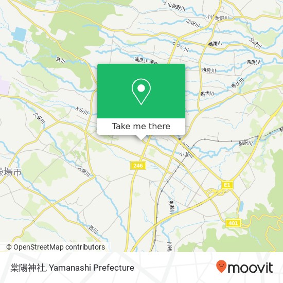 棠陽神社 map