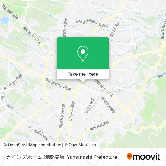 カインズホーム 御殿場店 map
