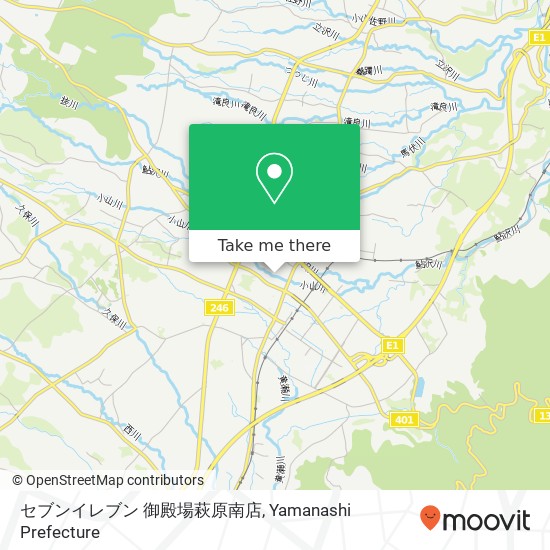 セブンイレブン 御殿場萩原南店 map