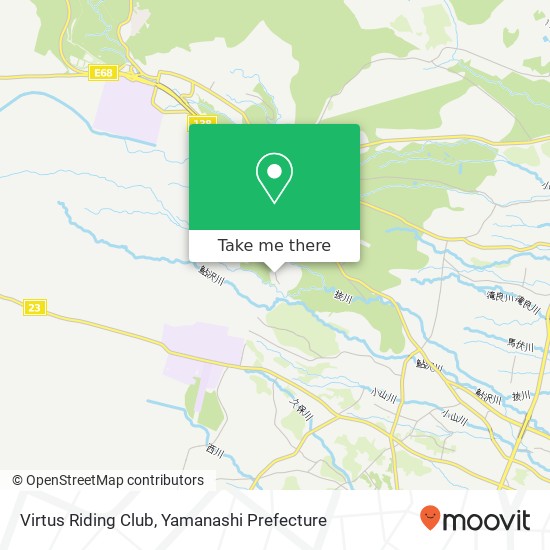 Virtus Riding Club map