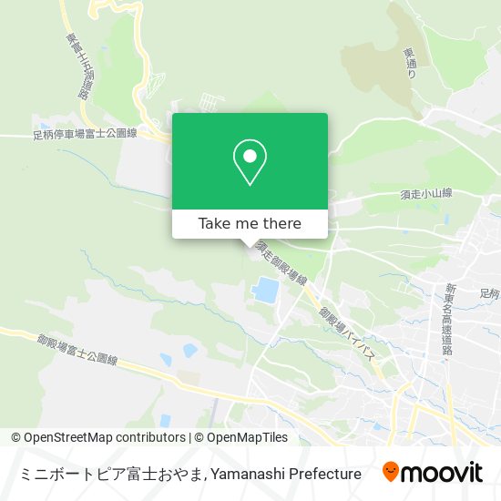 ミニボートピア富士おやま map