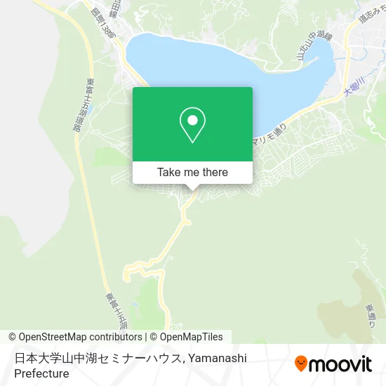 Nihon University Yamanakako Seminar House map
