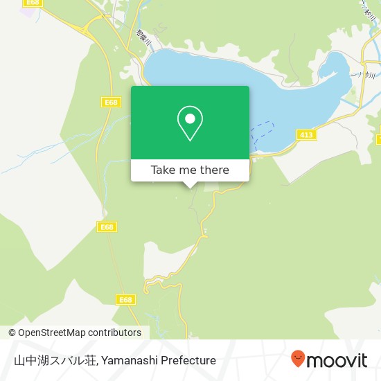 山中湖スバル荘 map