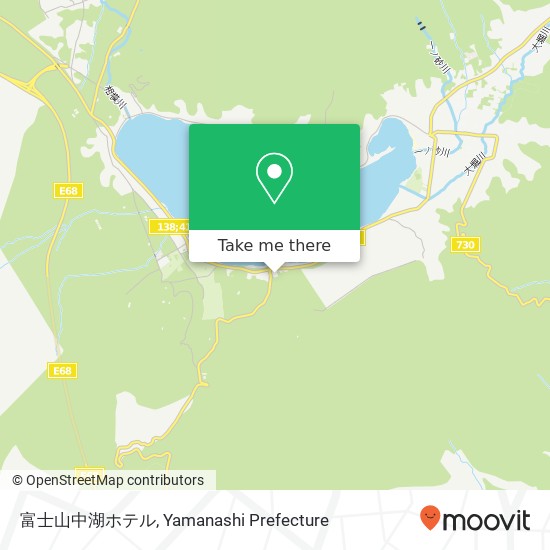 富士山中湖ホテル map