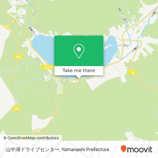 山中湖ドライブセンター map