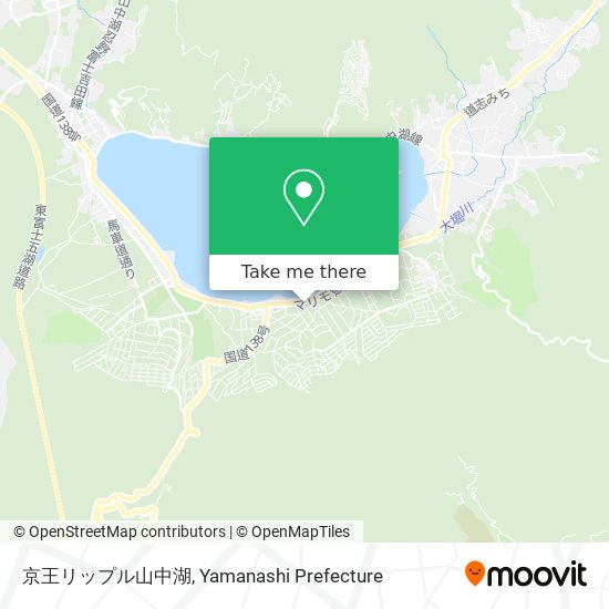 京王リップル山中湖 map