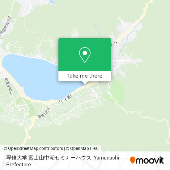 専修大学 富士山中湖セミナーハウス map