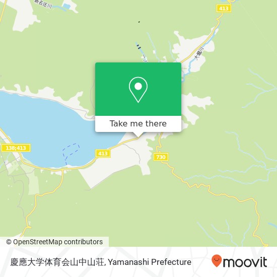 慶應大学体育会山中山荘 map