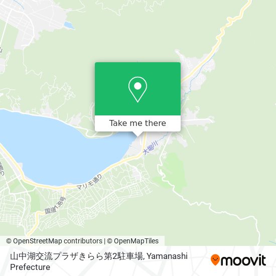山中湖交流プラザきらら第2駐車場 map