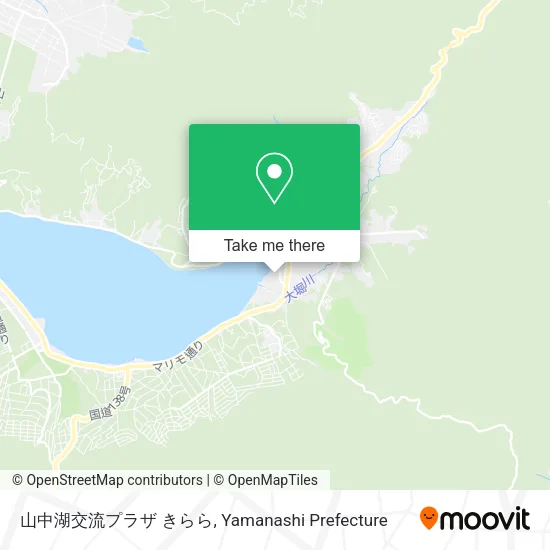 山中湖交流プラザ きらら map