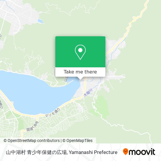 山中湖村 青少年保健の広場 map