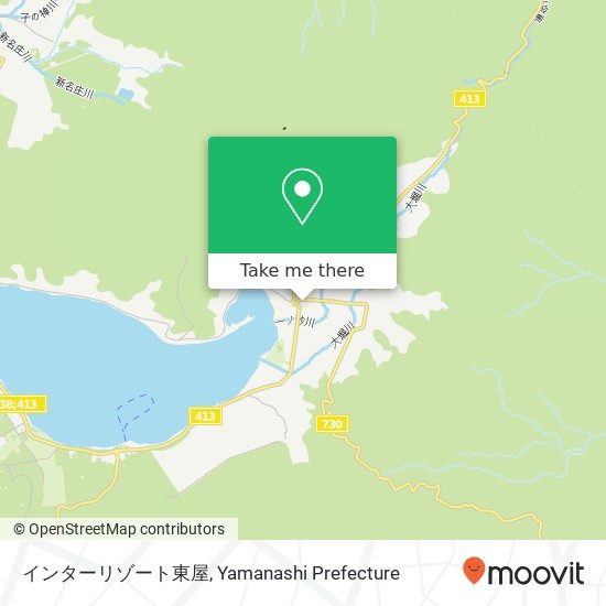 インターリゾート東屋 map