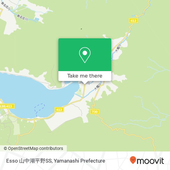Esso 山中湖平野SS map