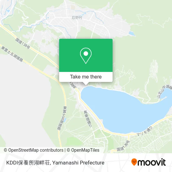 KDDI保養所湖畔荘 map