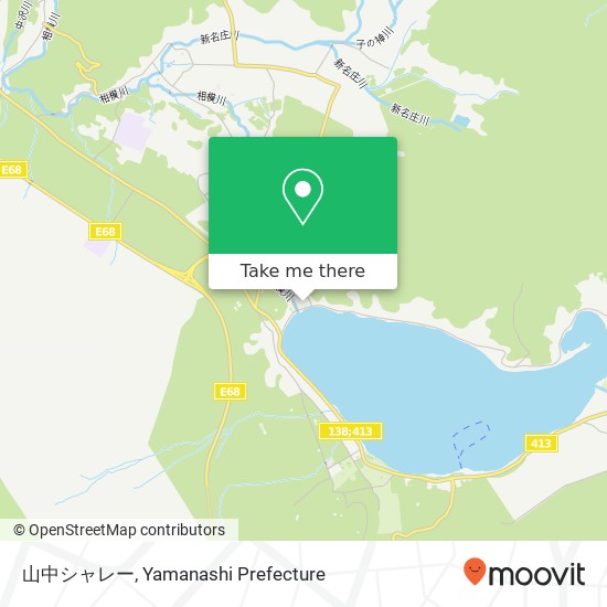 山中シャレー map