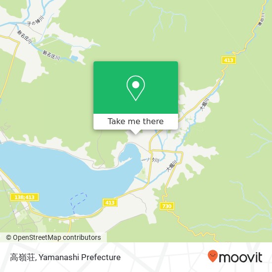 高嶺荘 map
