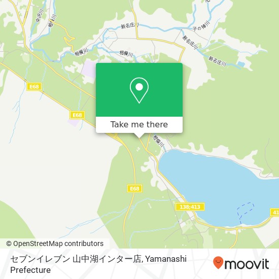 セブンイレブン 山中湖インター店 map