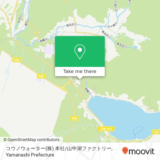 コウノウォーター(株) 本社/山中湖ファクトリー map