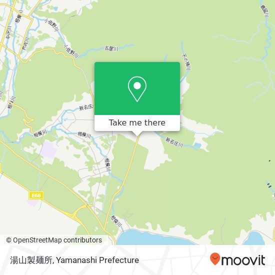 湯山製麺所 map