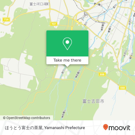 ほうとう富士の茶屋 map