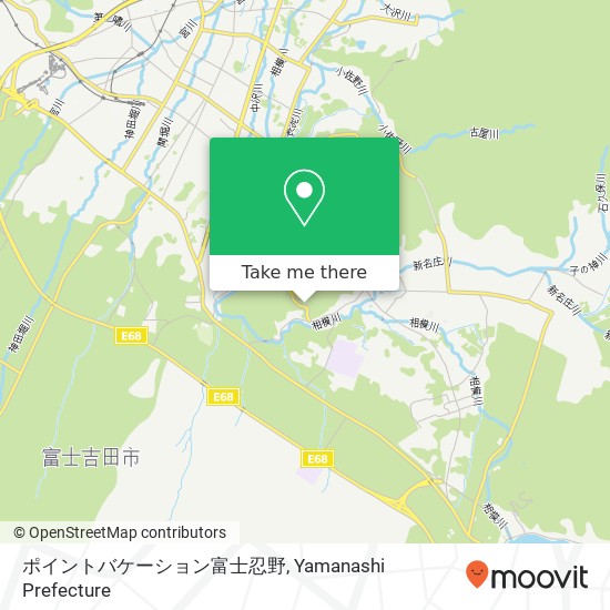 ポイントバケーション富士忍野 map