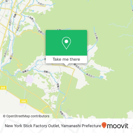 New York Stick Factory Outlet map