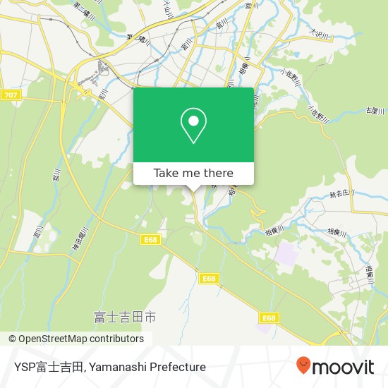 YSP富士吉田 map