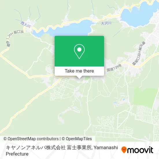 Canon Anelva Corporation Fuji Business Site map