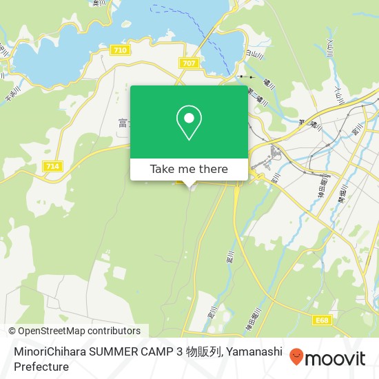 MinoriChihara SUMMER CAMP 3 物販列 map