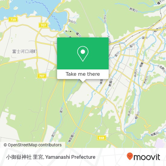 小御嶽神社 里宮 map