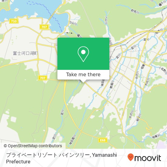 プライベートリゾート パインツリー map
