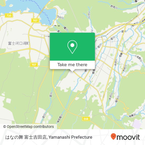 はなの舞 富士吉田店 map