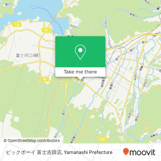 ビックボーイ 富士吉田店 map