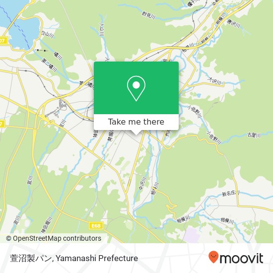 萱沼製パン map