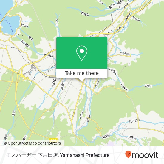 モスバーガー 下吉田店 map