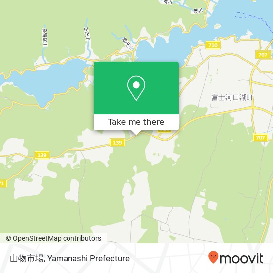 山物市場 map