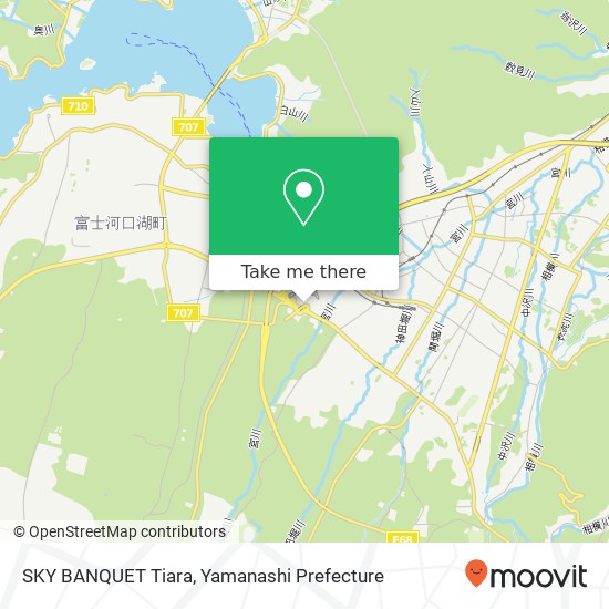 SKY BANQUET Tiara map