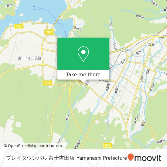 プレイタウンパル 富士吉田店 map