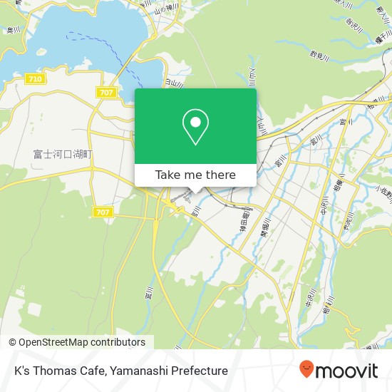 K's Thomas Cafe map