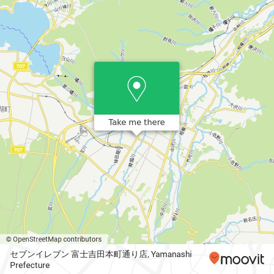 セブンイレブン 富士吉田本町通り店 map