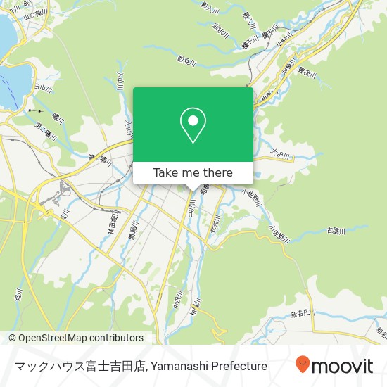マックハウス富士吉田店 map