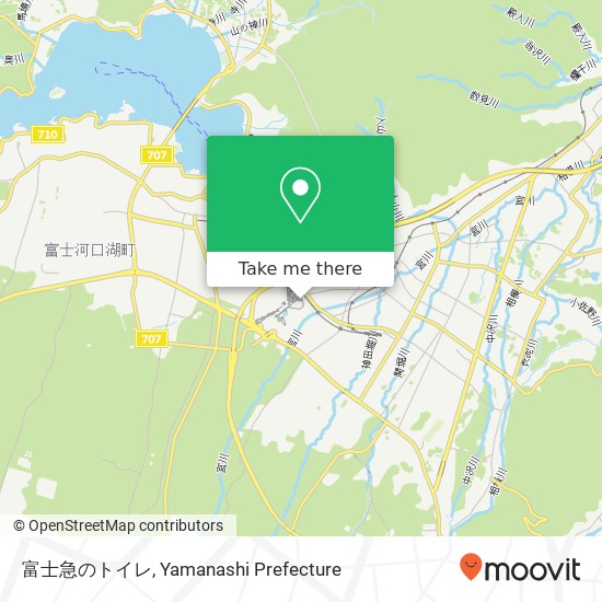 富士急のトイレ map