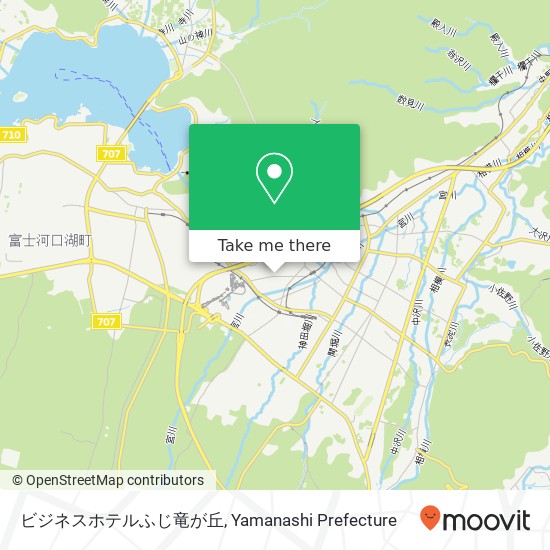 ビジネスホテルふじ竜が丘 map