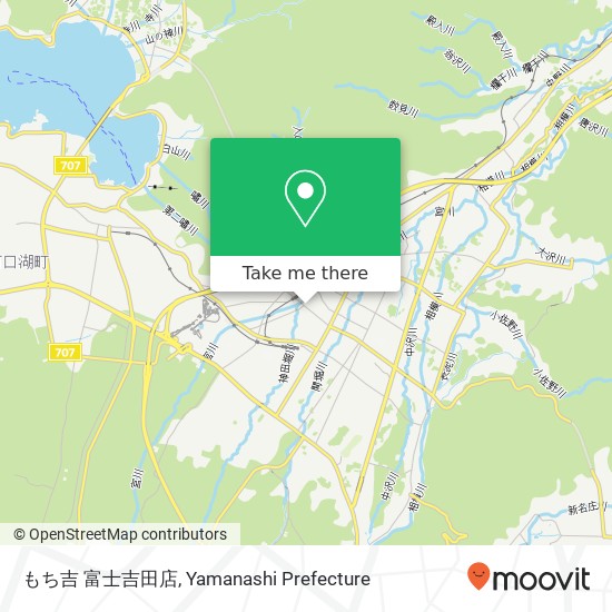 もち吉 富士吉田店 map